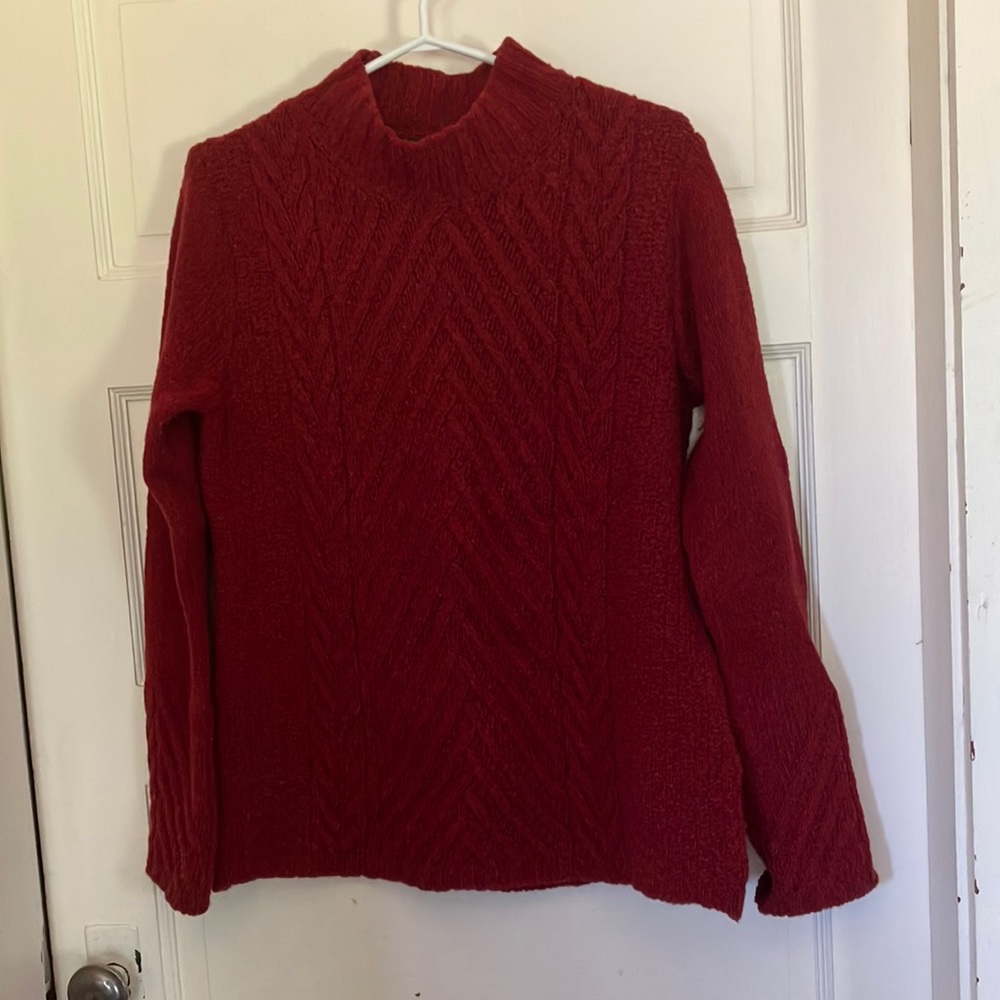 Islander Mock Neck Sweater